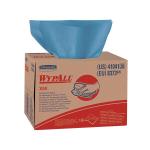 WypAll® X80 Towels, Brag Box, Blue, 160/Box
